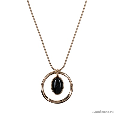 Колье Fiore Luna, BLACK QUARTZ